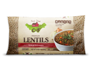 C&F Lentils-Green1/50 lb