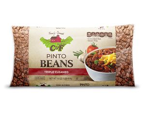 C&F Pinto Beans #1  1/25 lb