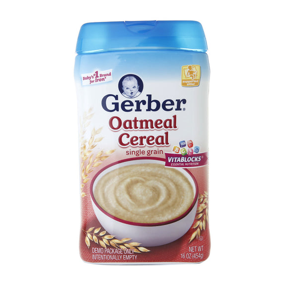 GERBER Cereal Oatmeal  6/8 oz