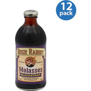 BRER RABBIT  Molasses, BlackStrap 12/12 oz