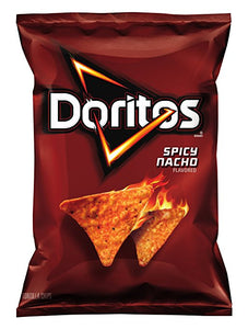 DORITOS Tortilla Chips, Spicy Nacho 7/11 oz