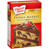 DUNCAN HINES Cake Mix, Fudge Marble 12/16.5 oz