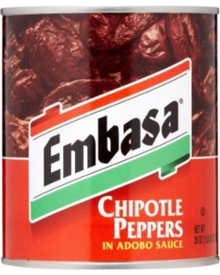 EMBASA Chipotle Peppers in Adobo Sauce 12/26 oz