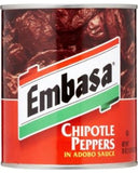 EMBASA Chipotle Peppers in Adobo Sauce 12/26 oz