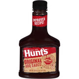 HUNTS BBQ Sauce, Original 12/18 oz