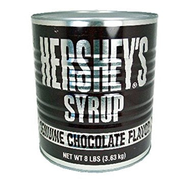 HERSHEY'S Chocolate Syrup 6/#10 tin