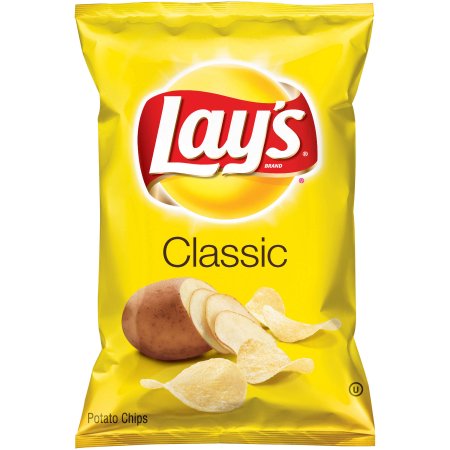 LAYS Potato Chips, Classic 12/6.5 oz