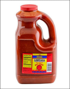 LOUISIANA hot sauce 4/1gallon plastic