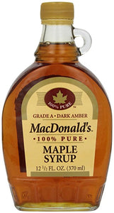 MACDONALDS Pure Maple Syrup 12/12.5 oz