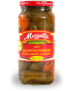 MEZZETTA Jalapenos en Escabeche, Hot 6/16 oz