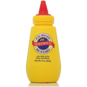 MOREHOUSE Mustard, Squeeze Bottle, 24/8 oz