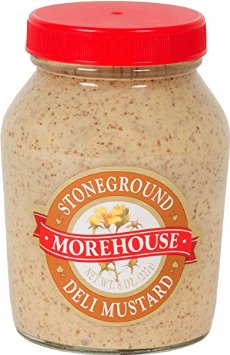 MOREHOUSE Stoneground Mustard, 12/8 oz