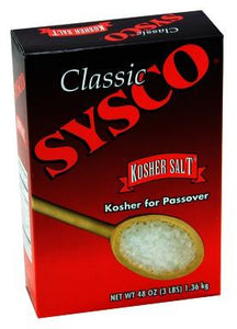 SYSCO Classic Kosher Salt 12/3 lb