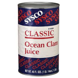 SYSCO Ocean Clam Juice 12/46 oz
