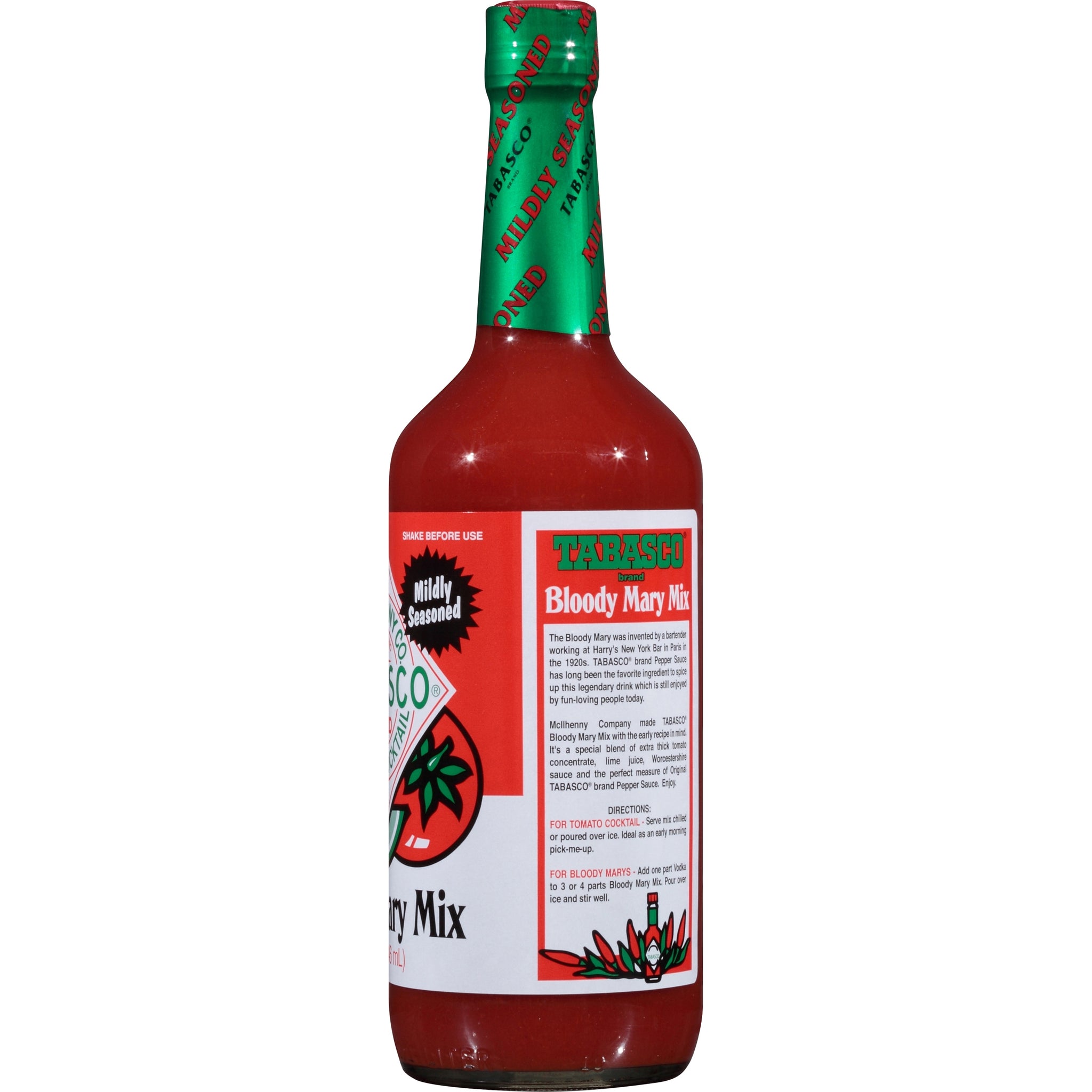 TABASCO Bloody Mary Mix 12/32 oz  Pacific Commerce