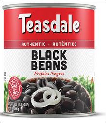 TEASDALE  Black Beans 6/10