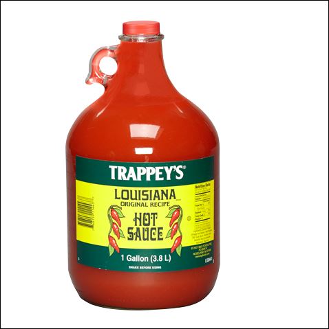 TRAPPEY'S Louisiana Hot Sauce, Glass 4/1 gal – Pacific Commerce