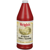WRIGHT'S Liquid Hickory Smoke Seasoning 12/32 oz